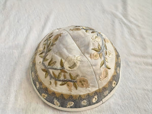 Yair Emmanuel Embroidered Kippah