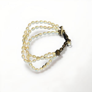 Retired Tiffany &amp; Co. Three-Strand Freshwater Pearl Bracelet